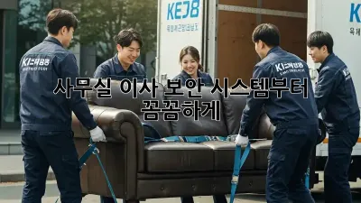 사무실 이사? 보안 시스템부터 꼼꼼하게!